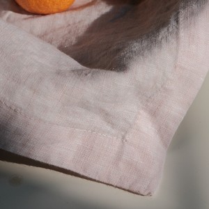 Tuyệt vời kết cấu sâu HEM miered góc tinh khiết pháp lanh Khăn ăn - Product Image 5