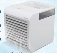 Mini-refroidisseur d'air portable USB, humidificateur, purificateur, lumière LED, moteur sans balais 3 vitesses, AC/DC, voiture, garage, maison