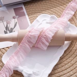 Nouveauté : Ruban en Chiffon Plissé Doux en Polyester de 2,5 cm pour Accessoires Vestimentaires, 10 Yards - Product Image 5