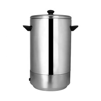 Urne à eau électrique 15L Chaudière à eau chaude commerciale en acier inoxydable Seau à café