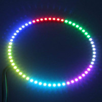 Anneau de pixels adressable WS2812B 8 16 24 32 48 60 93 241 LED SK6812 5050 Anneau lumineux LED RVB