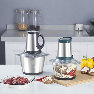 Picadora de Carne Profesional para el Hogar, Mini Picadora Eléctrica de Acero Inoxidable de 2l, 3l, 5l, Automática, para Uso Doméstico - Product Image 4