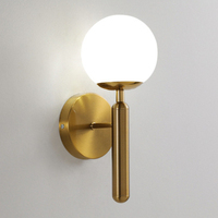 Moderne Nordische Rote Wandleuchten LED-Lichtquelle Alabaster+Messing-Gehäuse 3000K Warmweißes Licht für Schlafzimmer Wohnzimmer TV-Wand