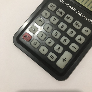 Dual Power Calculator 12 Digit Display Black Portable Accounting Calculator With Battery Included - Product Image 3