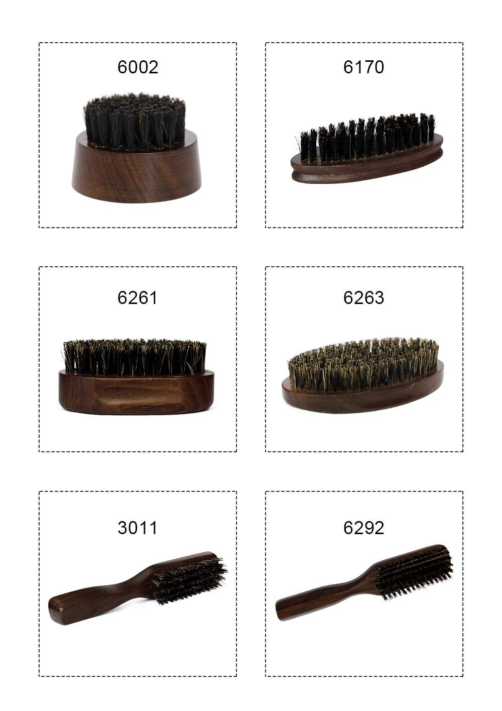 Brosse en noyer