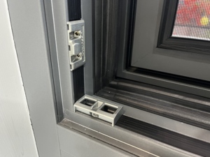 Bột tráng nhôm cửa sổ chống ăn mòn cửa chống muỗi bao gồm phần cứng bền - Product Image 6