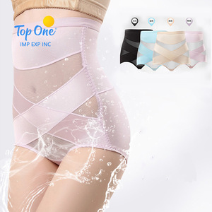 Top One Top OneWomen taille haute façonnage culotte respirant corps Shaper minceur ventre sous-vêtements culotte Shapers - Product Image 4