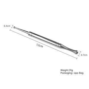 Alat refleksi wajah kepala ganda, alat pijat anti karat, pena akupunktur wajah, alat titik pemicu - Product Image 4