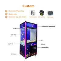 Machine à griffes commerciale à monnayeur, machine d'arcade à prix, attrapeur de peluches pour centre commercial et centre de divertissement familial