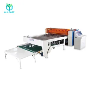 2ply Single Face Corrugated Cardboard Production Line Sheet Cross Cutter Machine