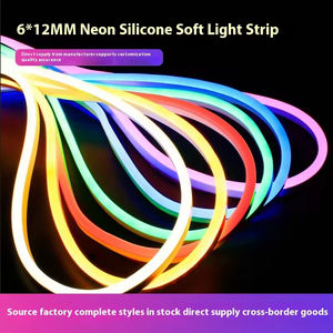 Luces de Neón, Tira de Luz LED de PVC de 12V, un Solo Color, Exterior, Impermeable, con Clasificación IP65, Regulable, Iluminación de Paisaje, 6000K, Luz Diurna - Product Image 2