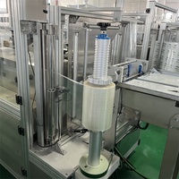 Machine d'emballage automatique de serviettes hygiéniques à 4 côtés, Machine d'emballage à joint latéral, machine d'emballage à lingettes jetables