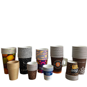 แก้วกาแฟกระดาษร้อนแบบใช้แล้วทิ้ง ผนังเดี่ยว พิมพ์โลโก้ตามสั่ง ขนาด 4 ออนซ์ สีขาว - Product Image 4