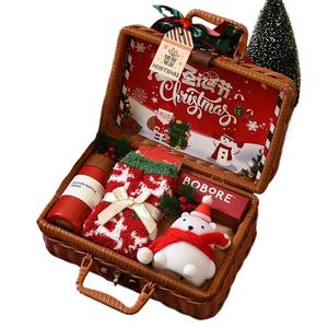 Cesta <span class=keywords><strong>de</strong></span> Regalo Navideña Personalizada con Logotipo, Caja <span class=keywords><strong>de</strong></span> Regalo al por Mayor para Mujeres, Novias, Recuerdos <span class=keywords><strong>de</strong></span> Fiesta, <span class=keywords><strong>Regalos</strong></span> <span class=keywords><strong>de</strong></span> Navidad - Product Image 5