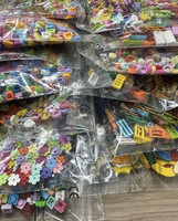 Briques MOC 100g par sac, couleurs mélangées, petites particules, accessoires en plastique ABS, briques de construction, jouet modèle pour enfant garçon fille
