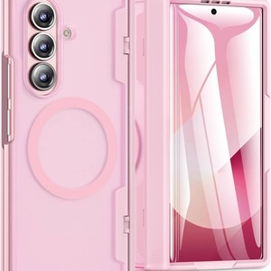 Magnetic 2 In 1 Skin Feel Phone Case For Samsung Z Fold6 Z Fold7 Shockproof <b>Folding</b> <b>Screen</b> Protective Shell Cover - Product Image 3