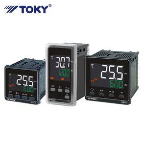 Controlador de temperatura inteligente con pantalla Digital, termostato de temperatura Digital de alta precisión, multicanal, E5CC