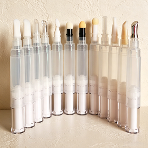 Penna Cosmetica Personalizzata con Meccanismo a Rotazione, 2/3/5/10ml, Applicatore Multiuso con Pennello e Cucchiaio, Contenitore Ricaricabile <span class=keywords><strong>per</strong></span> Trucco Liquido da Viaggio - Product Image 2