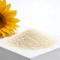 Lécithine de tournesol dégraissée naturelle en poudre 95-98% PC, émulsifiant de qualité alimentaire pour mélange de protéines laitières et boissons