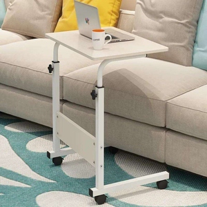 Bureau portable <span class=keywords><strong>pour</strong></span> ordinateur portable, réglable en hauteur, avec roulettes <span class=keywords><strong>pour</strong></span> une mobilité aisée - Product Image 6