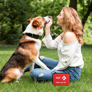 Botiquín de primeros auxilios impermeable, suministros de primeros auxilios para mascotas, caja de emergencia para perros y gatos, botiquín de primeros auxilios para mascotas para viajes - Product Image 5