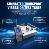 Testeur de vibrations automobiles, table vibrante industrielle, machine de simulation de vibrations de transport pour l'inspection des emballages en carton