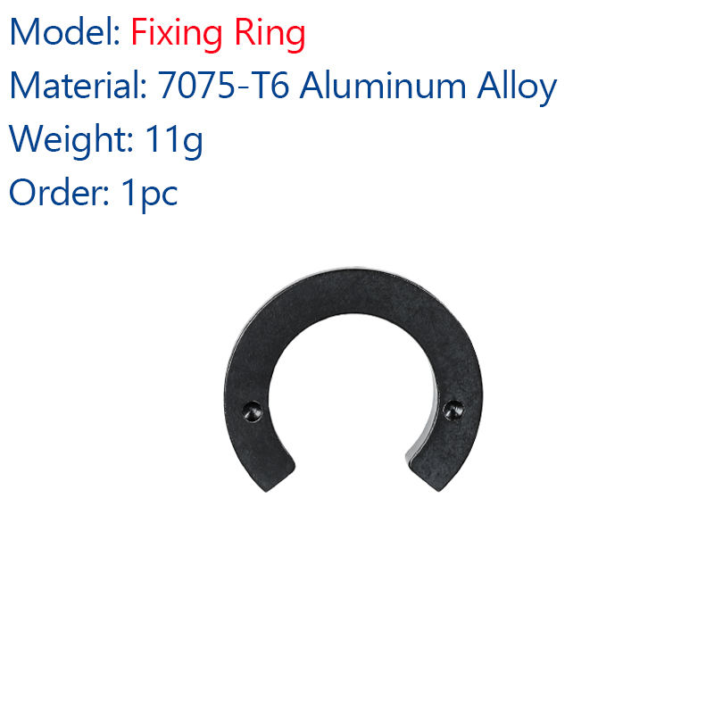 Anillo de fijación negro