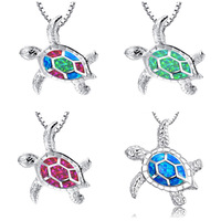 Collier pour femme de style nouveau, pendentif tortue de mer, bijoux de mariage pour femme, charmes de collier pour accessoires de femme