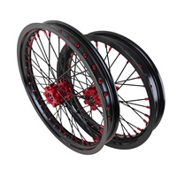 Jeu de roues à rayons de 19 pouces Eride Pro SS 3.0 Sur-Ron Light Bee X LBX Vélo électrique, moyeux en aluminium CNC, pièces neuves et durables