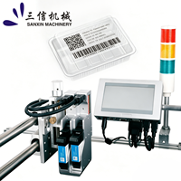 Impresora de Inyección de Tinta TIJ, Máquina Industrial de Codificación de Fecha y Códigos QR Térmicos