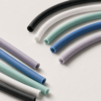 Tuyau en silicone de qualité alimentaire XJ FDA LFGB, flexible, transparent, vulcanisé au platine, pour applications pharmaceutiques, boissons, produits laitiers, pompe péristaltique