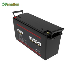 แบตเตอรี่ลิเธียมพลังงานแสงอาทิตย์ Banatton 12v 12.8v 50ah 100ah 200ah แบตเตอรี่ลิเธียมแบบ Deep Cycle สำหรับเก็บพลังงาน แบตเตอรี่ลิเธียม 12V - Product Image 6