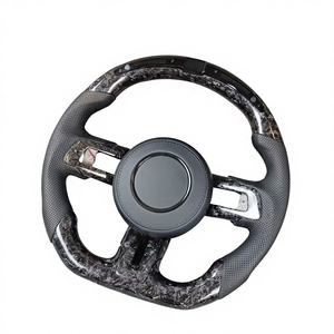 Volant sport en fibre de carbone forgé sur mesure avec écran LED chauffant pour Ford Mustang GT350R 2015 2016 2017 <span class=keywords><strong>2018</strong></span> 2019 2020 2021 - Product Image 4
