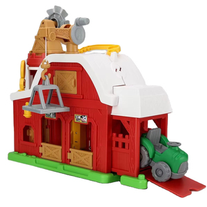 Jinming Farm Animal Big Barn Play Set Gifts <strong>for</strong> Toddlers <strong>Christmas</strong> <strong>Toys</strong> Girls <strong>Boys</strong> Pretend Interactive Animal with Tractor - Product Image 3