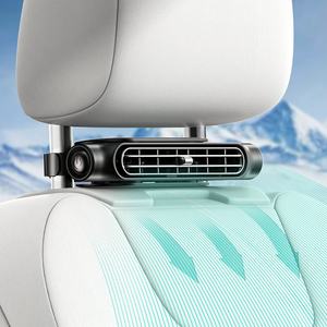 พัดลมระบายความร้อนแบบพกพา Pluska CF03 5V 2A สามระดับความเร็ว พัดลมติดเบาะรถยนต์ ABS พัดลม 12v Dc สำหรับรถยนต์ - Product Image 2