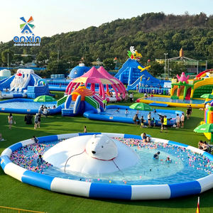 <span class=keywords><strong>Parc</strong></span> aquatique gonflable de qualité commerciale, aire de jeux aquatique durable en PVC avec toboggans, obstacles <span class=keywords><strong>et</strong></span> piscine pour <span class=keywords><strong>parc</strong></span> d'attractions <span class=keywords><strong>et</strong></span> complexe hôtelier - Product Image 4