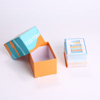 Jeu de cartes personnalisé de haute qualité, impression personnalisée avec logo, impression CMYK, jeux pour le plaisir, jeux de société pour la famille