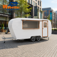 Webetter Street Mobile Cafe Shop Bar Beer Juice Beverage Trailer Chicken Rotisserie Donut Kebab Churros Shawarma Fast Food Truck