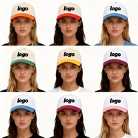Gorras de Béisbol Bordadas en 3D de Alta Calidad con Logotipo Personalizado, Gorras Bordadas en Dos Tonos, Gorras Unisex Ajustables Tipo Dad Hat