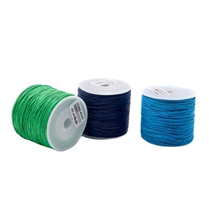 <span class=keywords><strong>Fil</strong></span> de <span class=keywords><strong>coton</strong></span> torsadé à la main en gros, cordon de <span class=keywords><strong>coton</strong></span> <span class=keywords><strong>ciré</strong></span> tressé de 1 mm pour bijoux, bracelet - Product Image 6