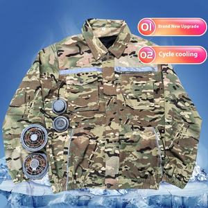 20000 MAH Power Bank stile Fan Heatstroke prevenzione camuffamento gilet di raffreddamento Peltier con Set completo di abbigliamento in cotone traspirante - Product Image 3