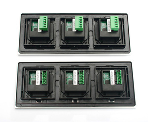 Personalice el hotel inteligente Modbus de lujo de 12V DC RS485 con paneles de interruptores de cabecera - Product Image 5