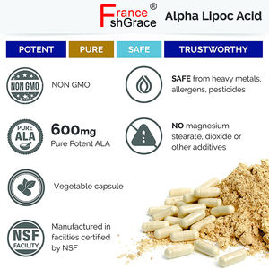 แคปซูลกรดอัลฟาไลโปอิค120ผลิตภัณฑ์เสริมอาหารแคปซูลผัก - Product Image 5