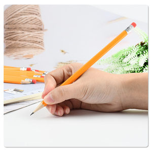 Venta al por mayor de lápices de madera natural, juego de dibujo para niños, mini lápices estándar de papel - Product Image 6