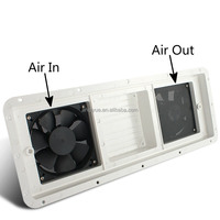 Grille d'aération de camping-car à montage latéral en ABS pour camping-car et remorque, bon marché, ventilateur de refroidissement