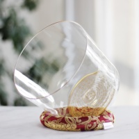 Mountain Rain Quartz Crystal Singing Bowls Set Musical Percussion Instruments Made in Liaoning for Yoga Practice Sound Therapy
