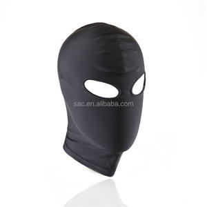 SacKnove Chinese Slave Roleplay Sex Toy Breathable Face Mask Headgear Bdsm Fetish Bondage <strong>Hood</strong> for Adult Couples - Product Image 3