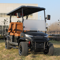 Voiture de golf électrique DC-G-F4+2, nouvelle arrivée, buggy de golf 6 places, chariot de golf personnalisé en usine, prix