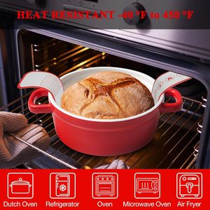 Sangle de levage en <span class=keywords><strong>silicone</strong></span> pour pain, pour cuisson au four hollandais, avec poignées extra longues, tapis de cuisson en <span class=keywords><strong>silicone</strong></span> résistant, accessoires de cuisson - Product Image 3