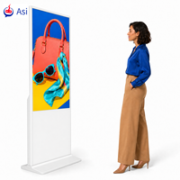 Terminal d'affichage numérique intérieur à écran tactile capacitif Asi de 49 pouces avec garantie d'un an pour les services aux membres des centres de fitness